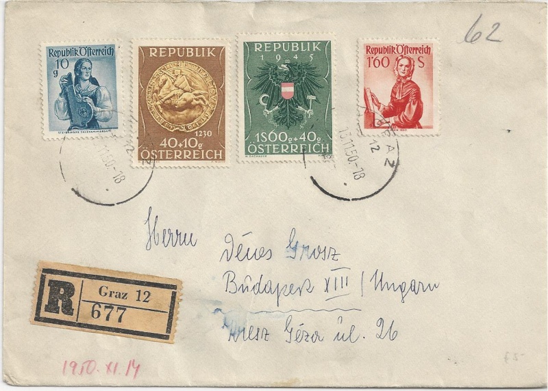 stempel - Sammlung Bedarfsbriefe Österreich ab 1945 - Seite 6 Bild_139