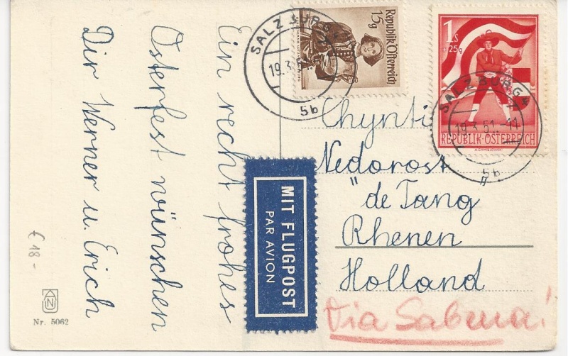 stempel - Sammlung Bedarfsbriefe Österreich ab 1945 - Seite 6 Bild_142