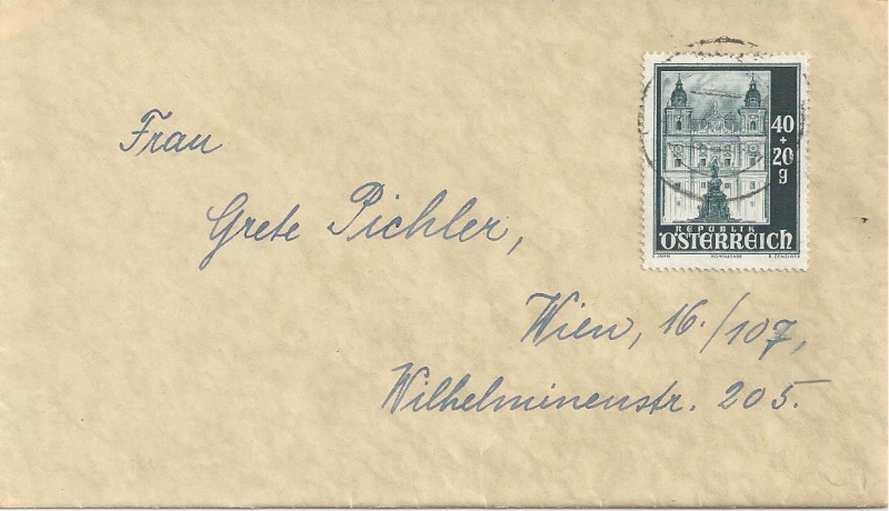 stempel - Sammlung Bedarfsbriefe Österreich ab 1945 - Seite 6 Bild_259