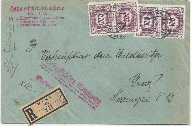  - Inflation in Österreich - Belege - 1918 bis 1925 - Seite 5 Bild_332