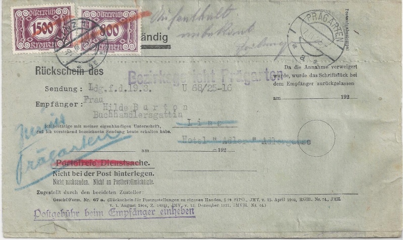 Inflation in Österreich - Belege - 1918 bis 1925 - Seite 5 Bild_714