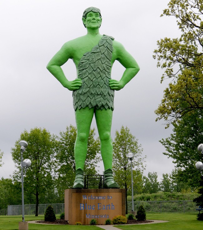 La statue du géant vert dans le Minesota - USA 36077810