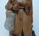 Figural studio pottery, R mark or JR mark - Barnoldswick, Pendle, Lancs  Marks106