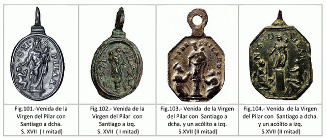 Recopilación medallas Santiago el Mayor. Notas iconográficas Xvii10