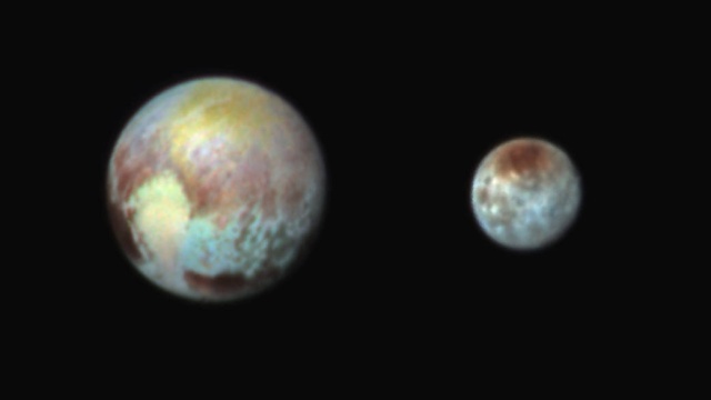 pluton - images en couleurs de Pluton Nh-07111