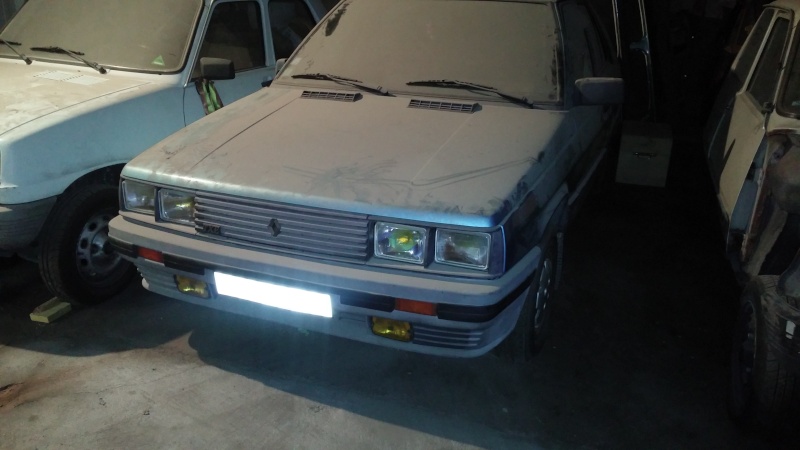 Renault 11 TXE 1986 phase 1 bis bleu 20150510