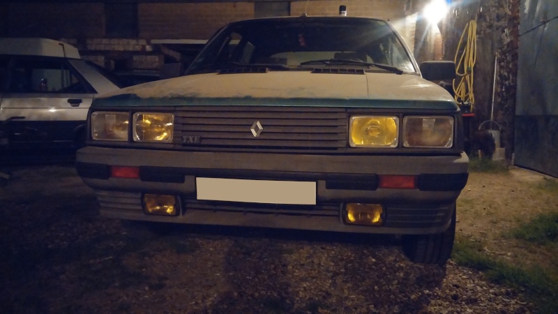 Renault 11 TXE 1986 phase 1 bis bleu 20150512