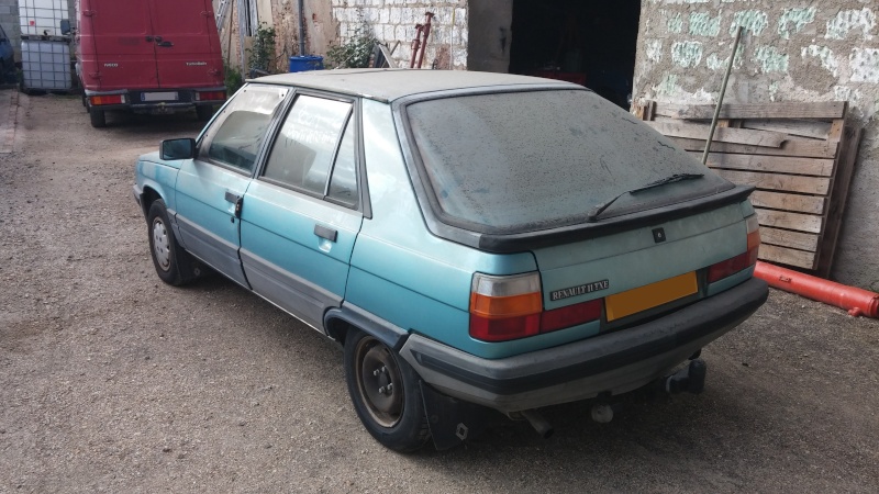 Renault 11 TXE 1986 phase 1 bis bleu 20150514