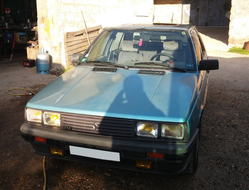 Renault 11 TXE 1986 phase 1 bis bleu 20150522