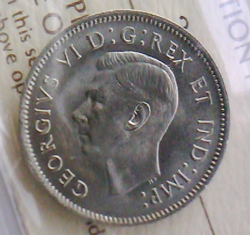 1941 - Coin Entrechoqué Doublé au Revers (Rev.Db. Die Clash) 5c194116