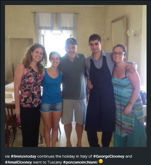 Photos of George Clooneys indicating he's in Tuscany July 29 2015 Ff11