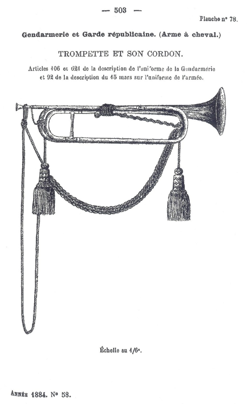 Les instruments de musique : caisses - tambours - clairons - trompettes  Trompe15