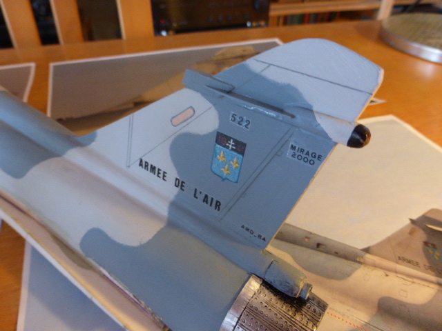 Mirage 2000B ech 1/32 réalis" en bois et carton - Page 3 2015-022