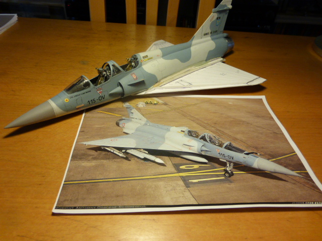 Mirage 2000B ech 1/32 réalis" en bois et carton - Page 3 2015-031