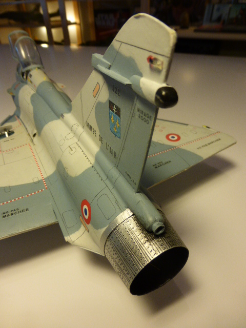 Mirage 2000B ech 1/32 réalis" en bois et carton - Page 5 2015-111