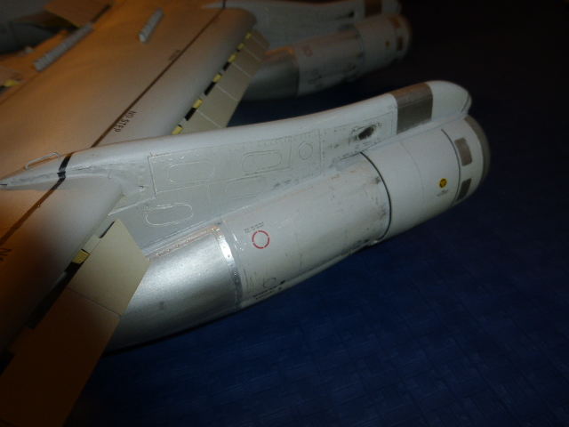 Scratch: 1/32 - Boeing KC-135E Stratotanker  (bois et carton)  (kc135) 2015-160