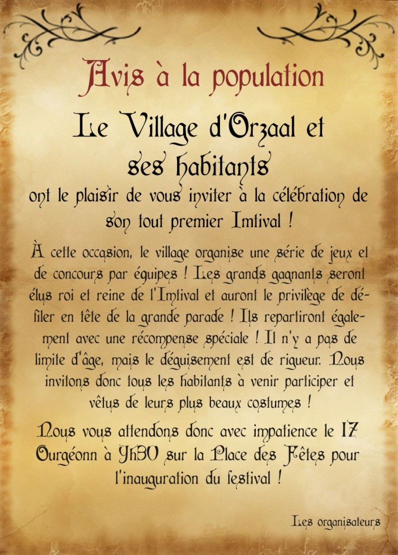 Une fête pas comme les autres Affich10