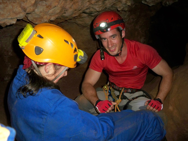 Espeleología: sábado 6 de junio 2015 - Cueva de las Majadillas (Guadalajara) 101_0015