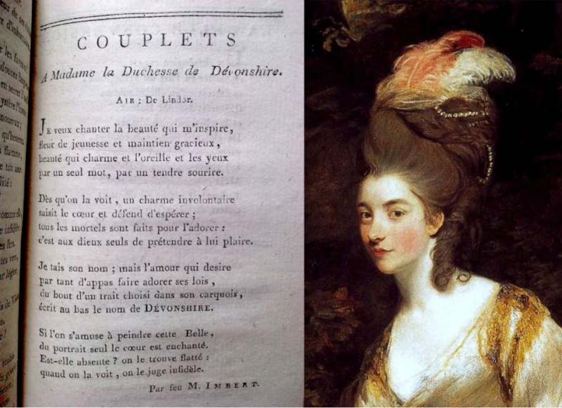 Une amie anglaise de Marie-Antoinette,  Georgiana, Duchesse de Devonshire - Page 3 11873410