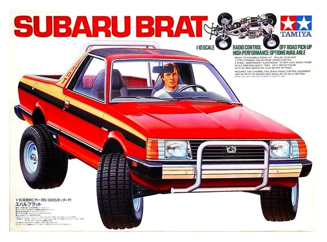 subaru brat Tamiya10