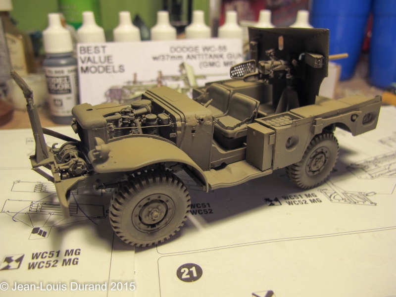 GMC M6 "Fargo" Canon de 37 mm - Conversion AZIMUT sur base SKYBOW - 1/35 - Page 2 Img_6648