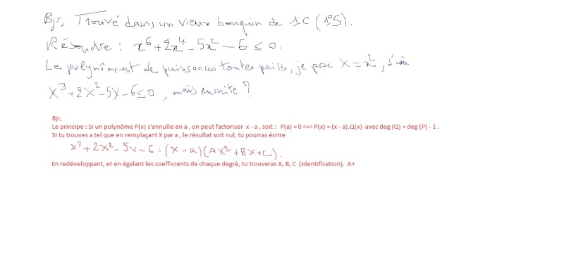 Equation coefficients suprieurs Me150714