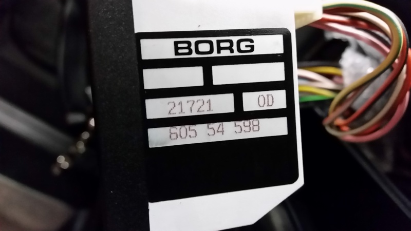 Check Control Borg sur Alfa 75 V6 QV 20150613