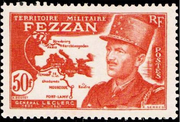 Fezzan 1949 F.F.L. colonne Leclerc Mourzoug Fezzan12