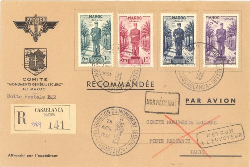 Maroc 28.4.1951 Casablanca Rabat Maroc110