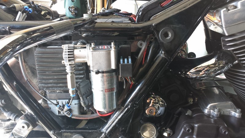 dirty air - Air Ride Dirty Air sur Electra FLHT 20150728