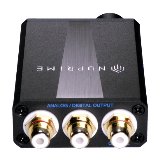 NuPrime uDSD portable DAC. Decodes 24 bit PCM384 native DSD256