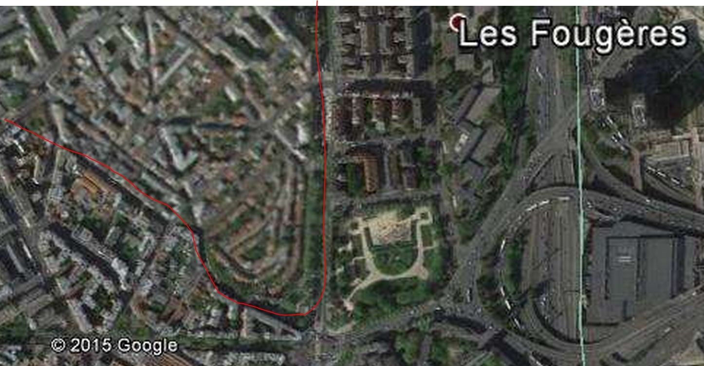 Zone floutée à Paris Pixl10