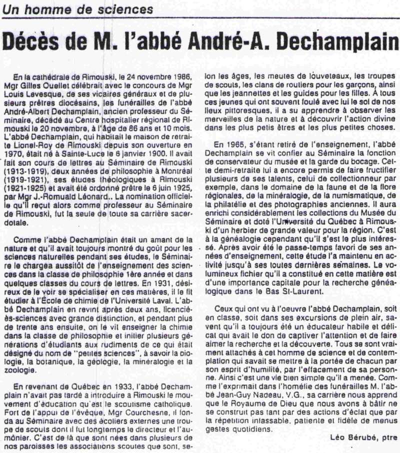 Dechamplain, André-Albert  (Abbé) Dycys_12