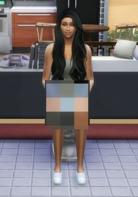 Sim showering with clothes on / missing pic. [SOLVED] 07-17-11