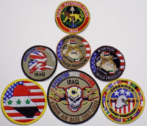 Iraqi Freedom and Multi-National Corp,Iraq Patch with lion Operat10