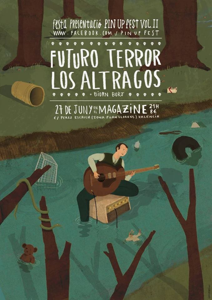 LOS ALTRAGOS-FENÓMENO TERROR-MAGAZINE.27 JUNIO,PRESENTACIÓN PIN UP FESTIVAL II 10982010