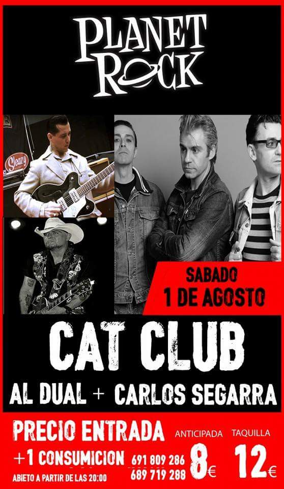 CAT CLUB+ CARLOS SEGARRA+ AL DUAL-PLANET ROCK,BENIDORM,1 DE AGOSTO 11701110