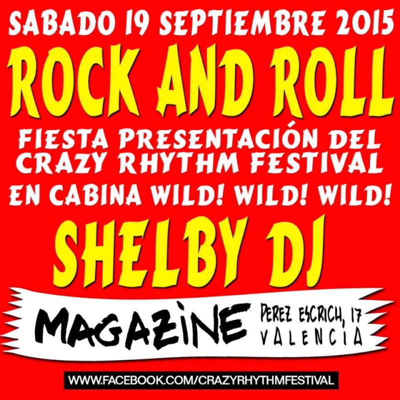 PRESENTACION CRAZY RHYTHM FESTIVAL,19 SEPTIEMBRE.MAGAZINE 11880610