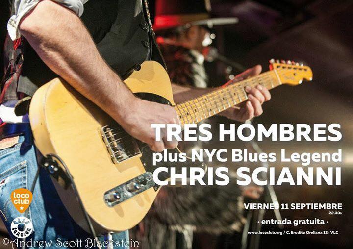 TRES HOMBRES-CHRIS SCIANNI-11 SEPT.LOCO CLUB 11917710