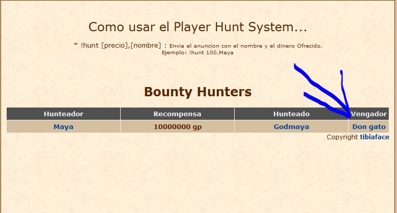 [Sistema] Bounty Hunters (Compatible con OTx alls protocolos tfs 0.3.7) Captur27