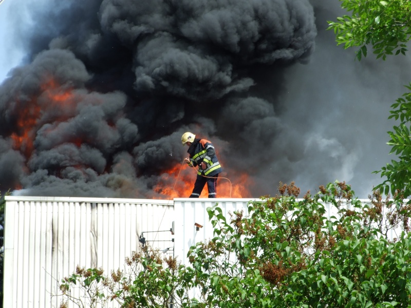 11h40-03/06/2015 Incendie faubourg Bxl - Meise ( Photos-Fotos et/en vidéos ) Dscf0110