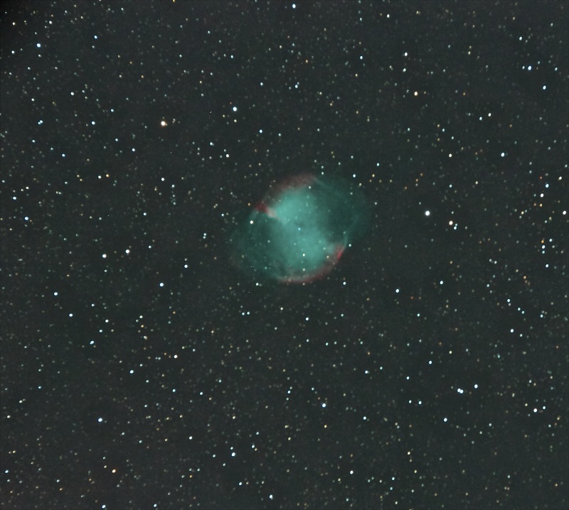 Dumbbell Nebula M27 6l4a3513