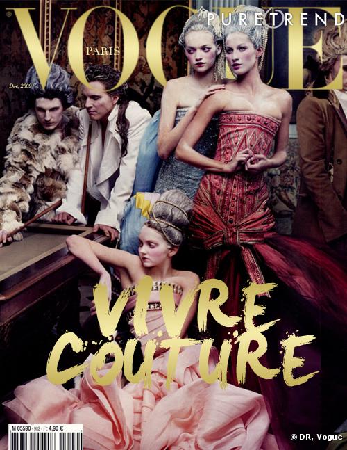 Gisele Bündchen: façon Marie Antoinette pour le numéro "Vivre couture" du Vogue Paris 43212110