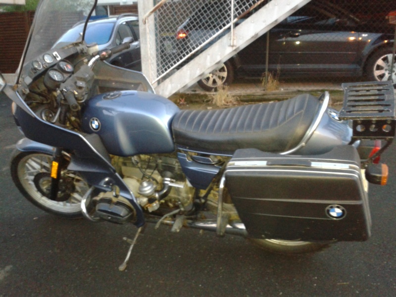 Remise en état et caférisation BMW R100 20150111