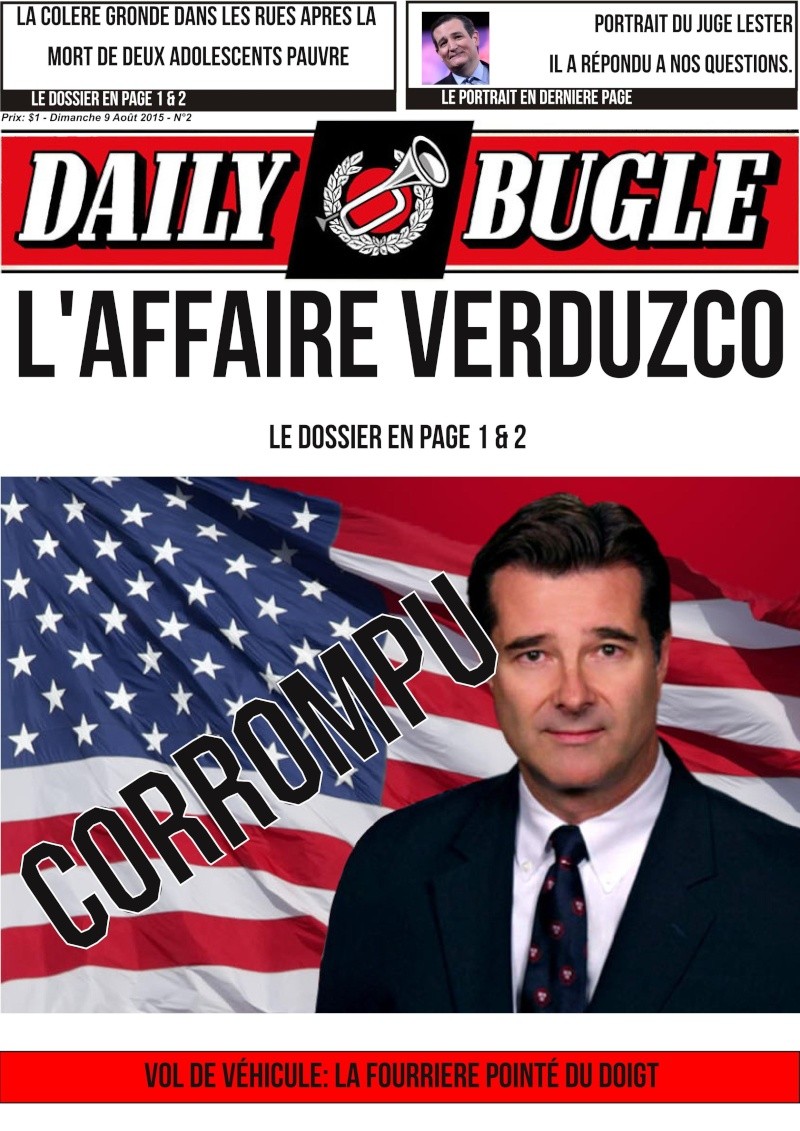 The Daily Bugle n°2 - Le procureur Verduzco corrompu: les preuves accamblantes Image-12