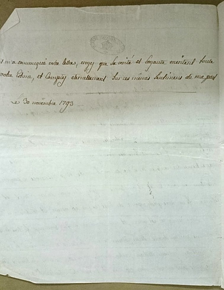 Ecrits de Marie Caroline, reine de Naples, soeur de Marie Antoinette Zzzzz12
