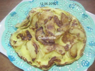Omelette aux pommes.photos. Img_7444