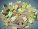 Émincé de poulet de légumes tricolores.photos. Img_7398