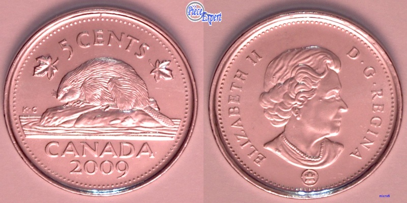 2009 - Éclat de Coin Progressif sur la Droite de la Bûche (Die Chip) 5_cen185