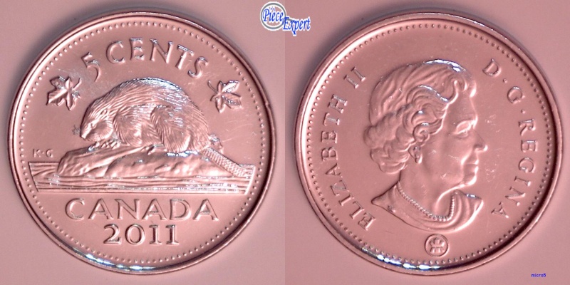 2011 - Éclats de Coin, au Revers (Die Chip) 5_cen187